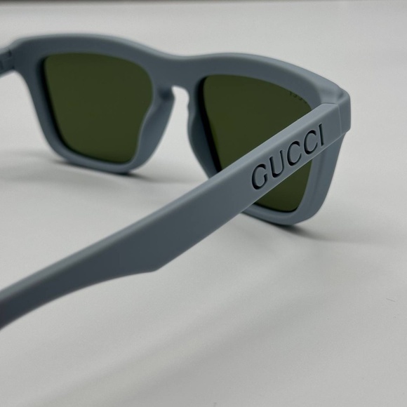 NEW GG1571S 003 GUCCI LIGHT BLUE GREEN UNISEX GUCCI SUNGLASSES - Picture 8 of 13